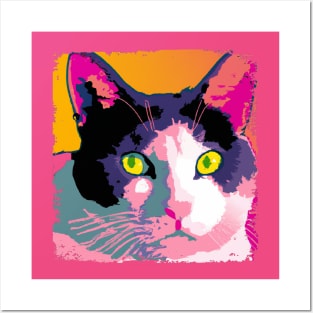 Japanese Bobtail Pop Art - Cat Lover Gift Posters and Art